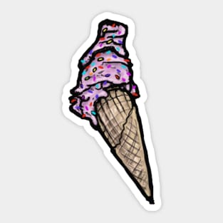 Icecream Sticker